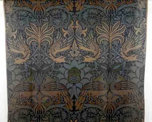 Paon et dragon, 1878 (détail)